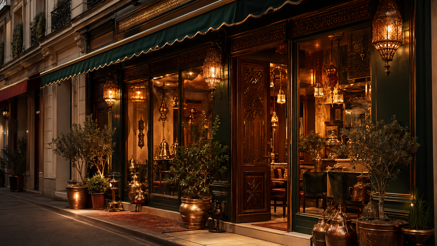 Localisation du Cafe Olympia à Pantin