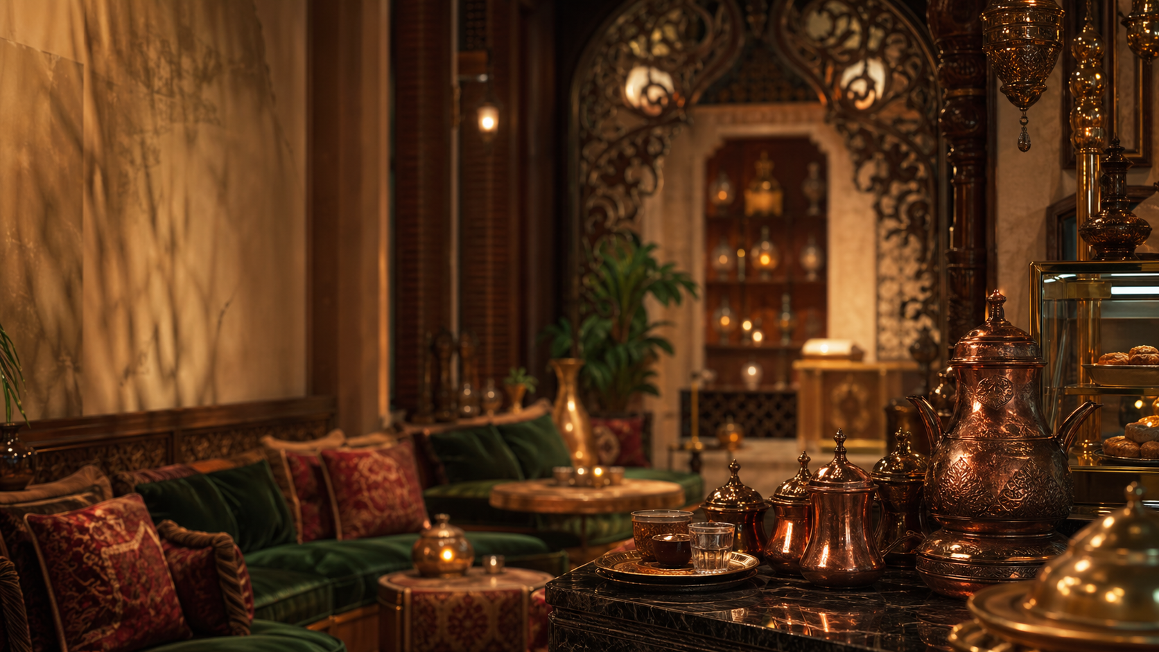 Ambiance chaleureuse du Cafe Olympia